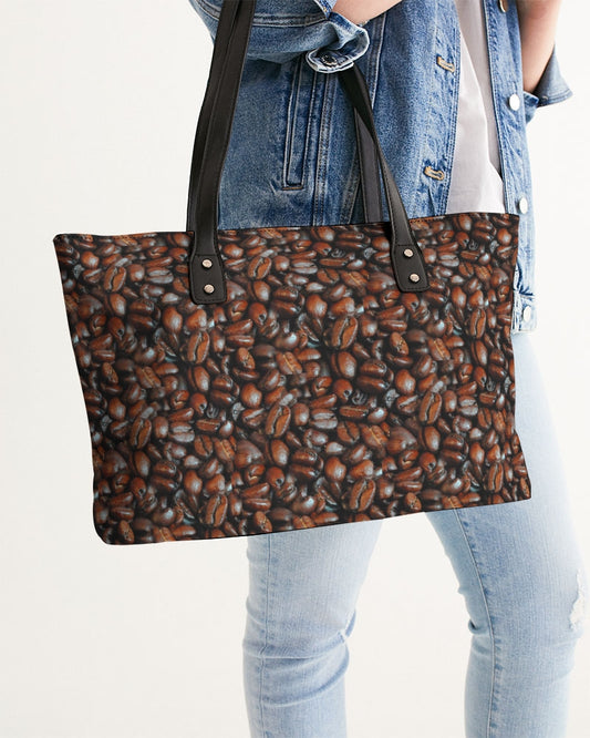 Coffee Bean Pattern Stylish Tote