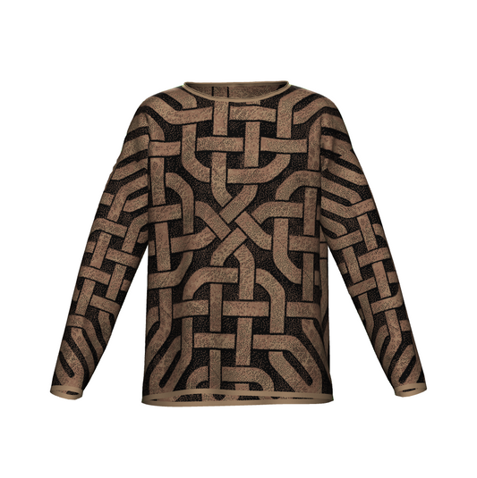 Light Earthy Celtic Knot Sweater