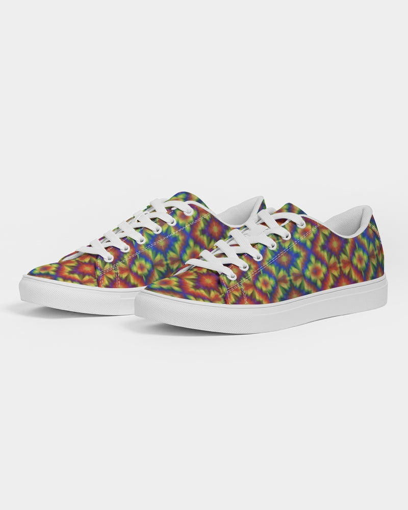 Carnival Kaleidoscope Men's Faux-Leather Sneaker