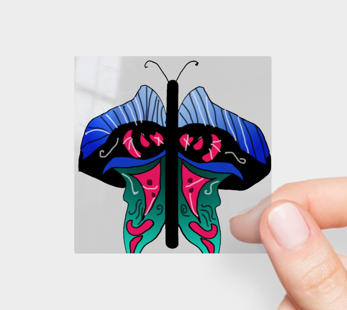 Butterfly Sticker