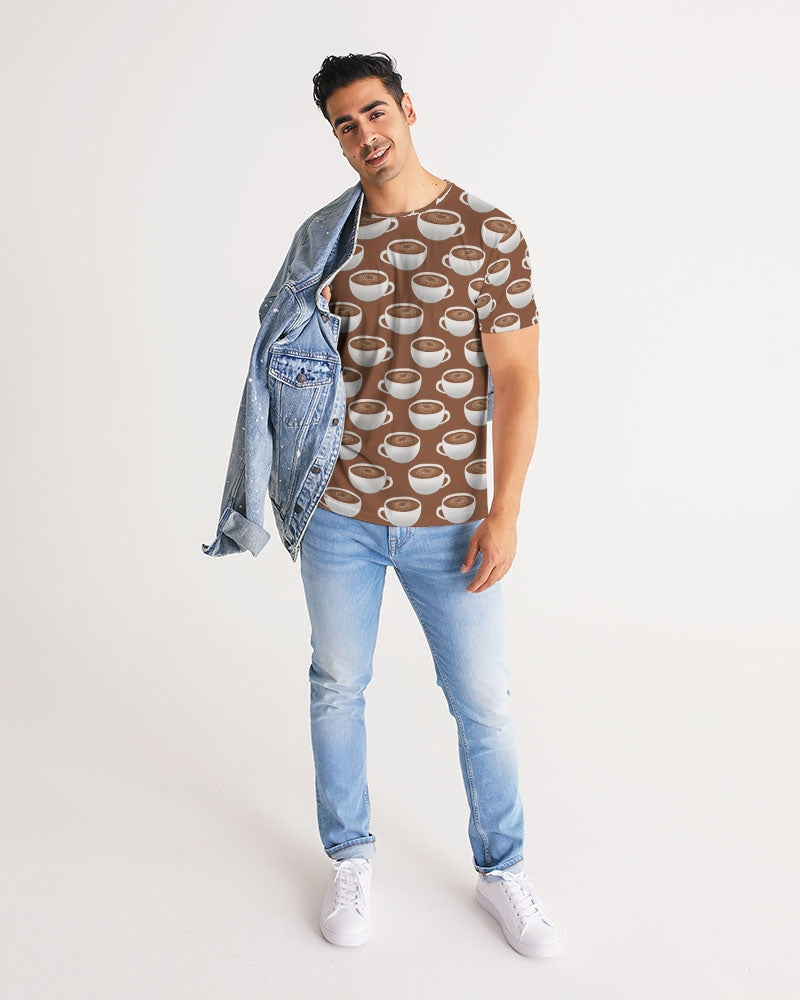 Coffee on Coffee Men's All-Over Print Tee