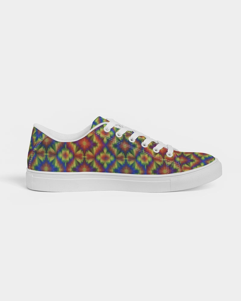 Carnival Kaleidoscope Men's Faux-Leather Sneaker