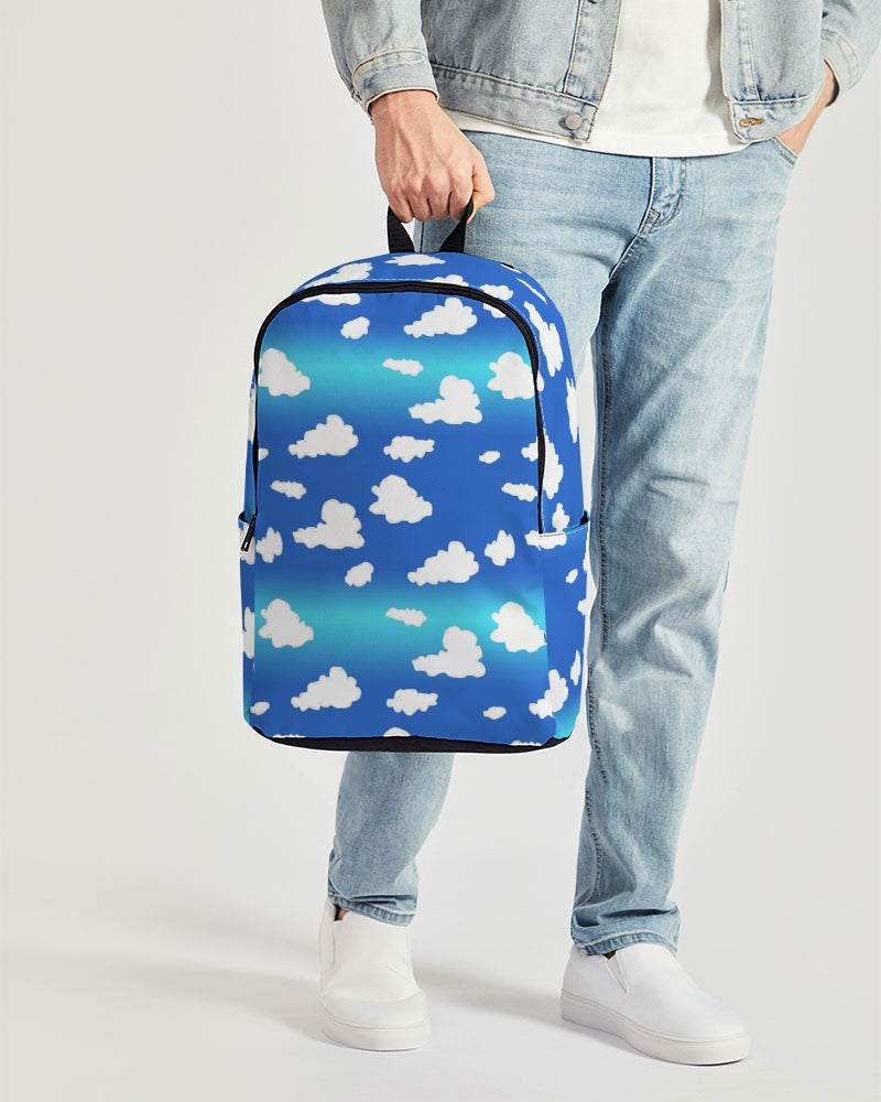 Clouds Pattern Back To Basics School Backpack