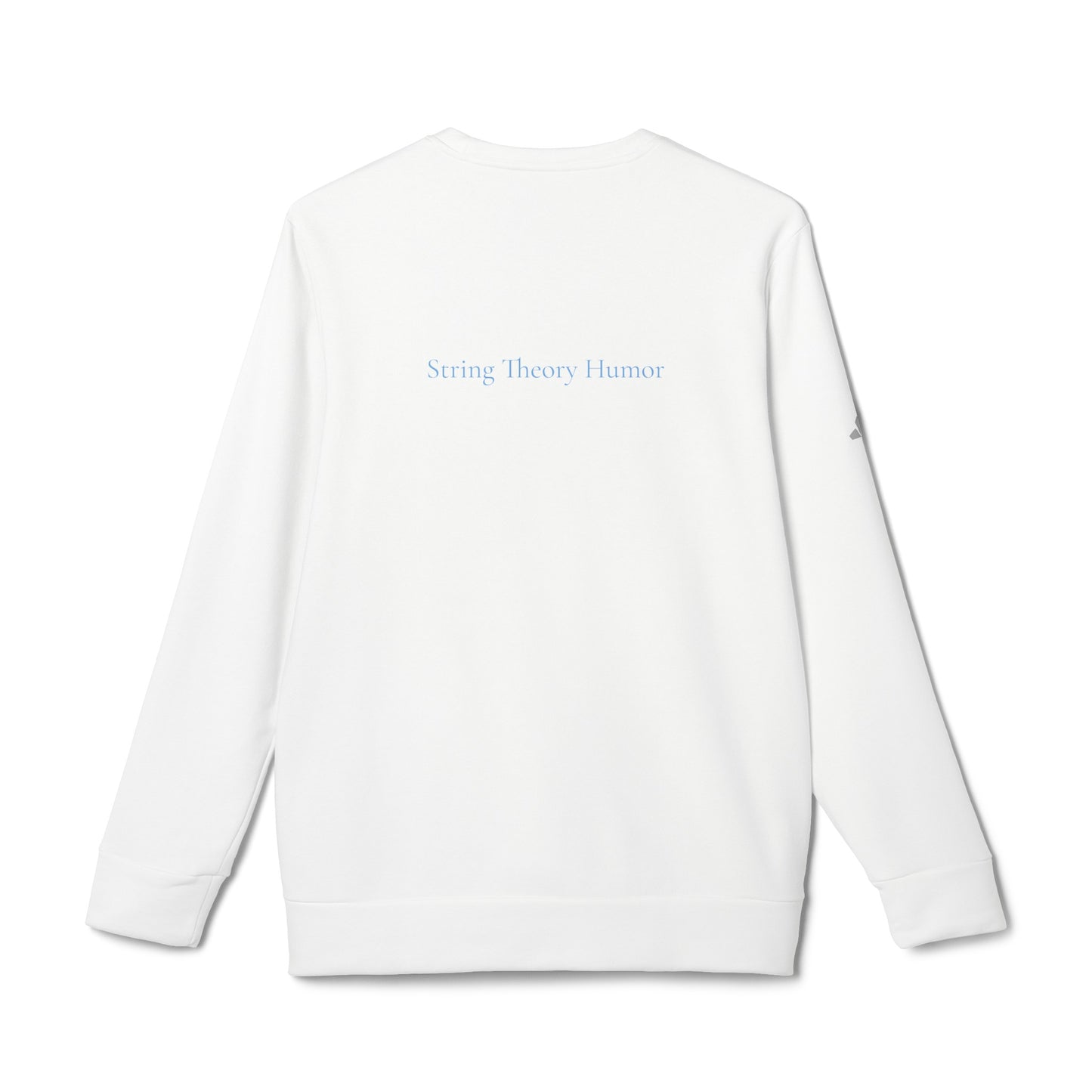 String Theory Humor adidas® Unisex Fleece Crewneck Sweatshirt