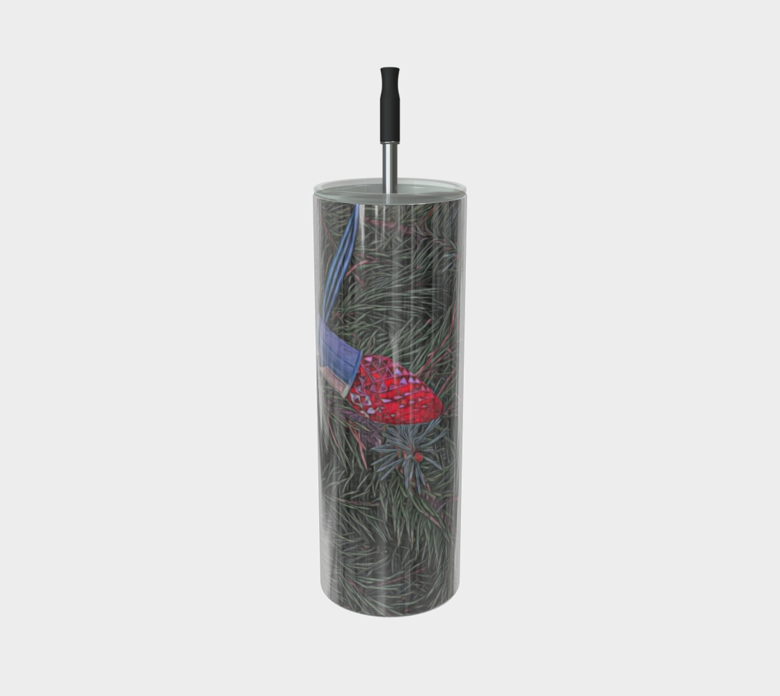 Christmas Lights On The Tree Stainless Steel Tumbler