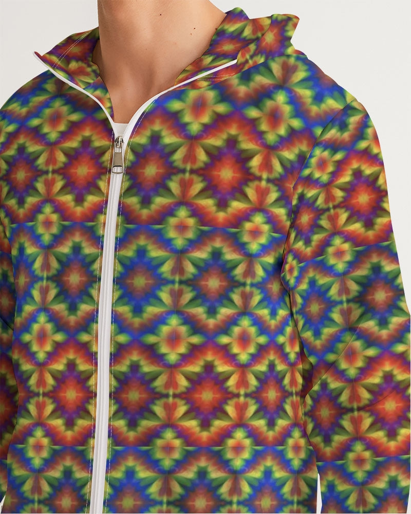 Carnival Kaleidoscope Men's All-Over Print Windbreaker