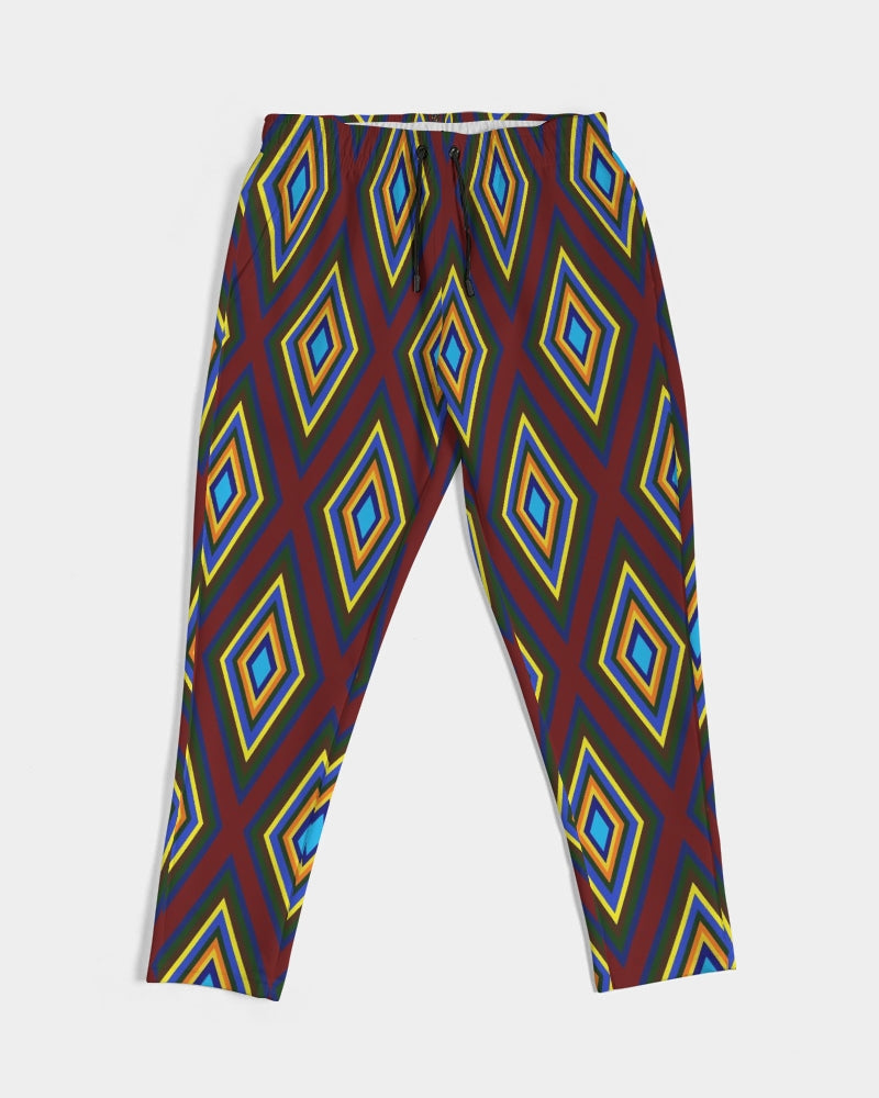 Colorful Diamonds Men's All-Over Print Joggers