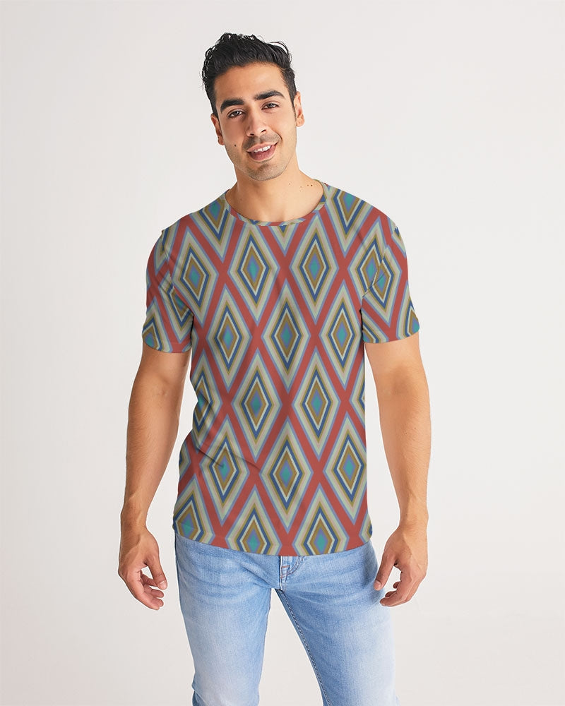 Colorful Diamonds Variation 3 Men's All-Over Print Tee