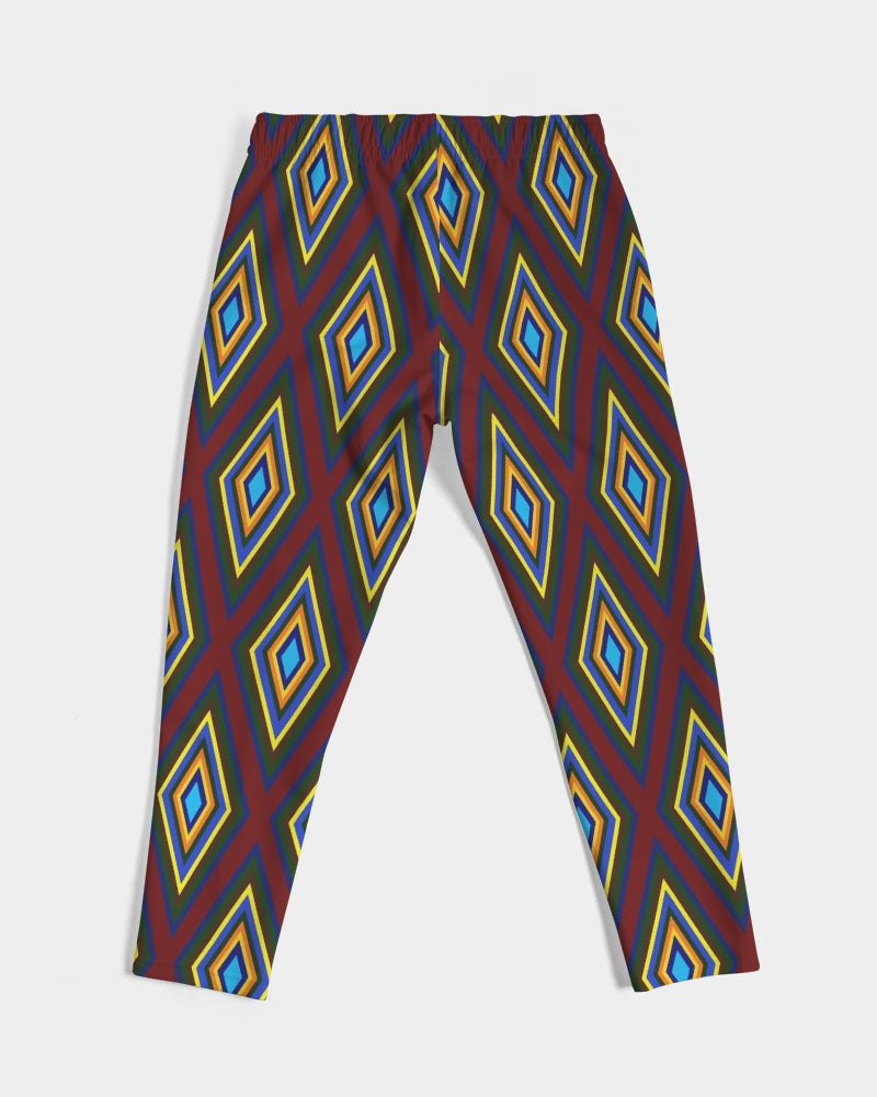 Colorful Diamonds Men's All-Over Print Joggers