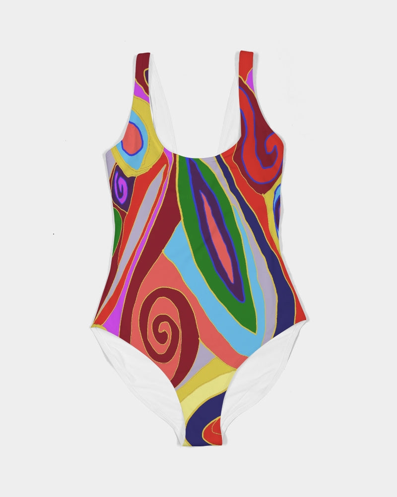 May Afternoon Women's All-Over Print One-Piece Swimsuit