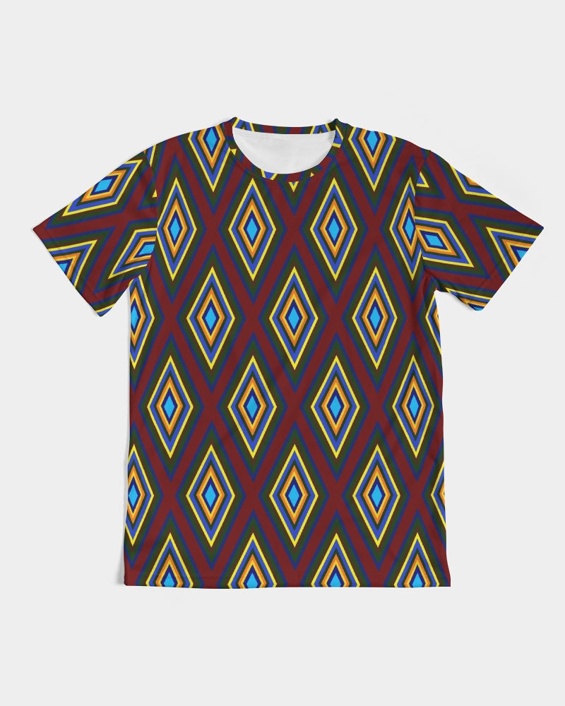 Colorful Diamonds Men's All-Over Print Tee