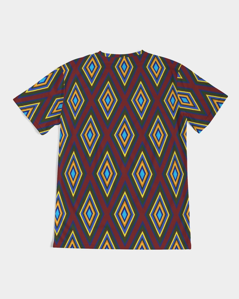 Colorful Diamonds Men's All-Over Print Tee