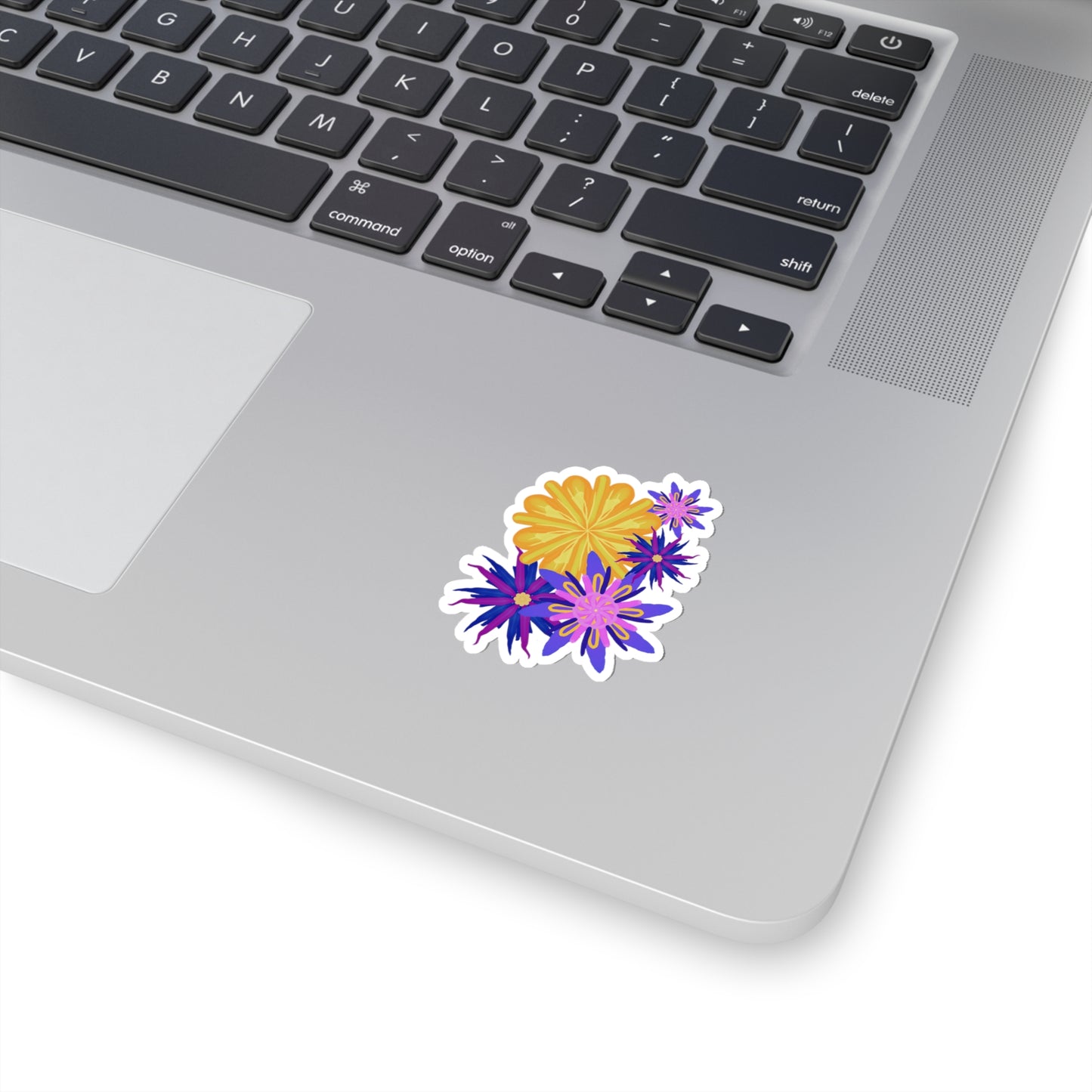 Fanciful Flowers Kiss-Cut Stickers