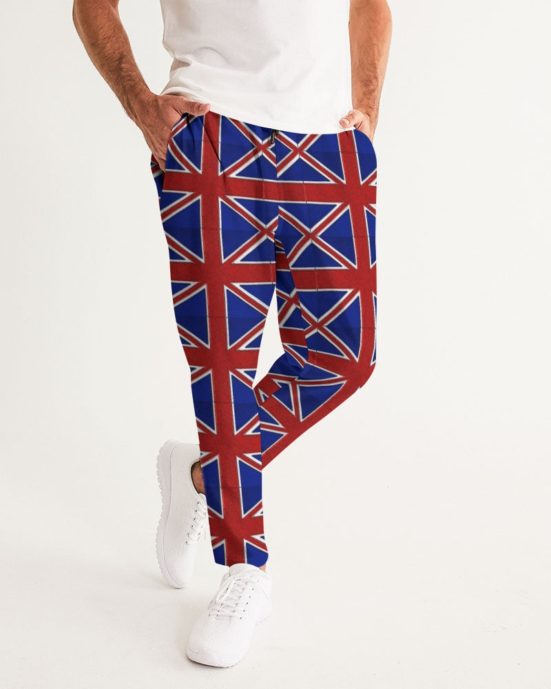 British Flag Pattern Men's All-Over Print Joggers