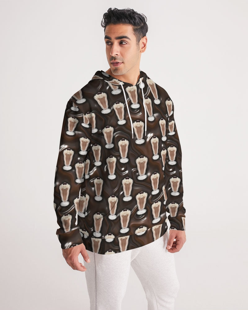 Chocolate Milkshake Men's All-Over Print Hoodie