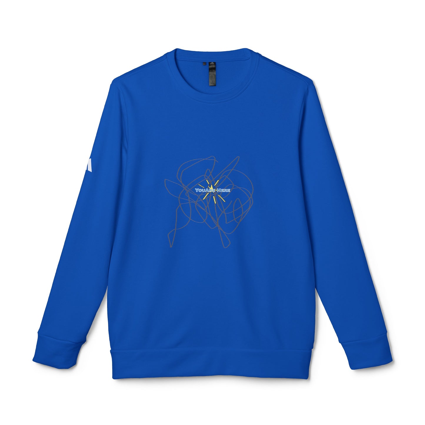 String Theory Humor adidas® Unisex Fleece Crewneck Sweatshirt