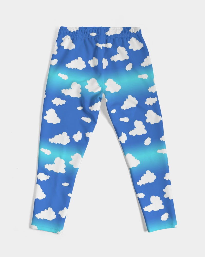 Clouds Pattern Men's All-Over Print Joggers