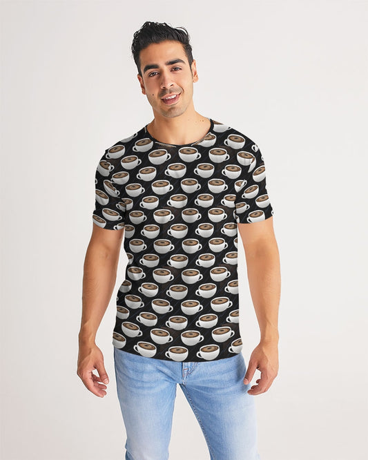 Coffee Pattern Men's All-Over Print Tee