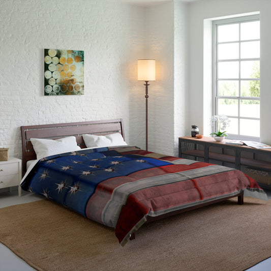 American Flag Quilt Comforter