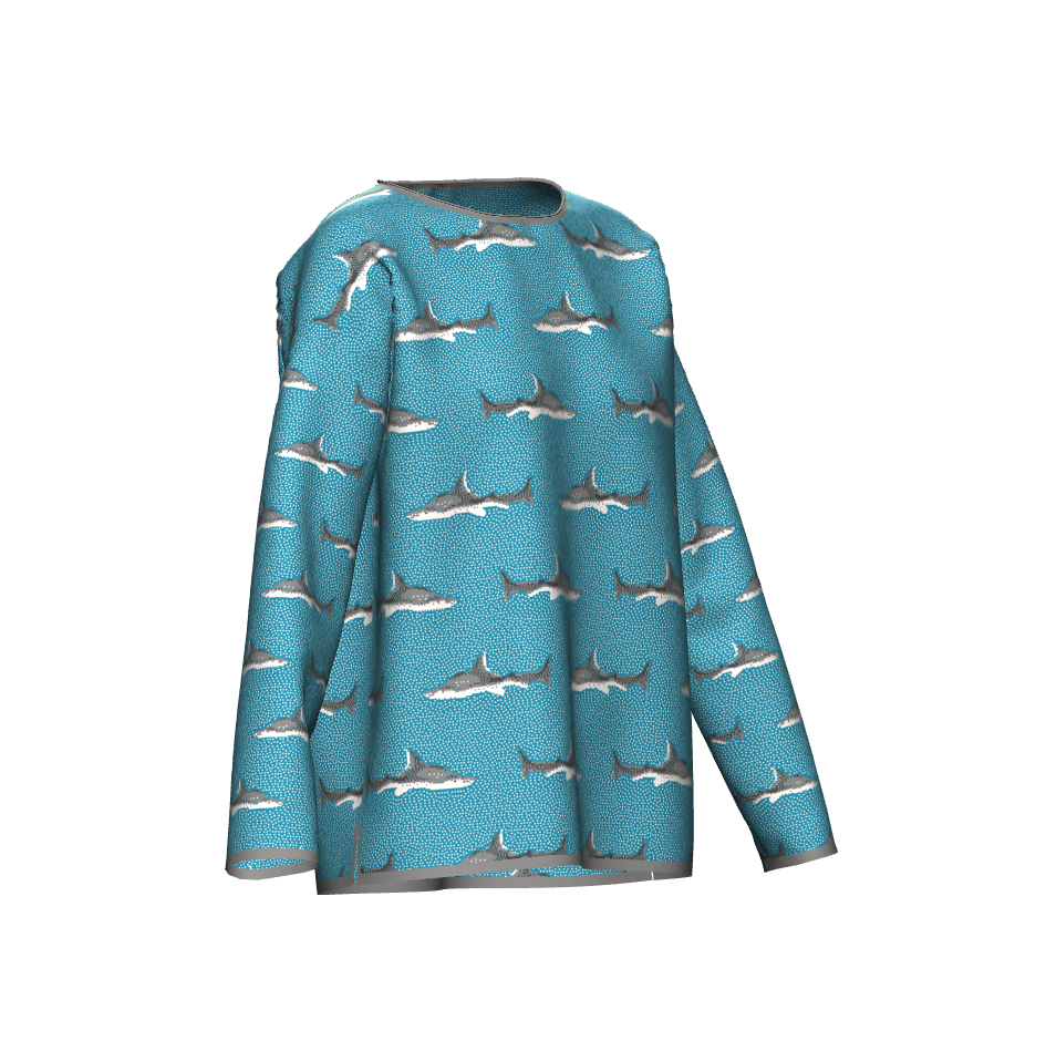 Sharks Pattern Sweater