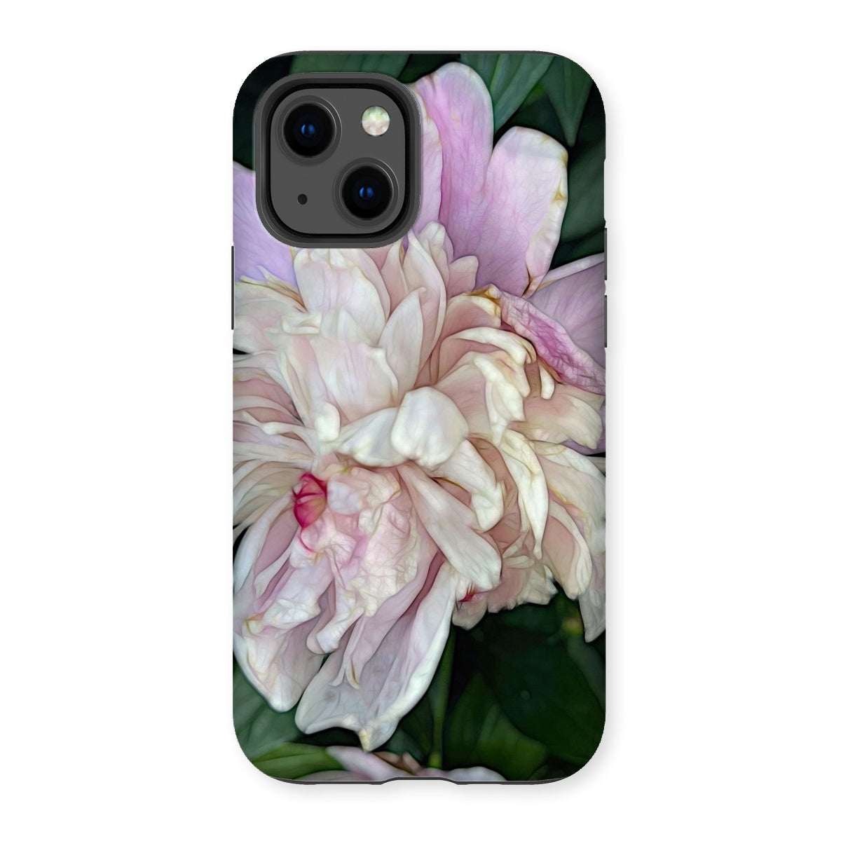 June Peony Tough Phone Case