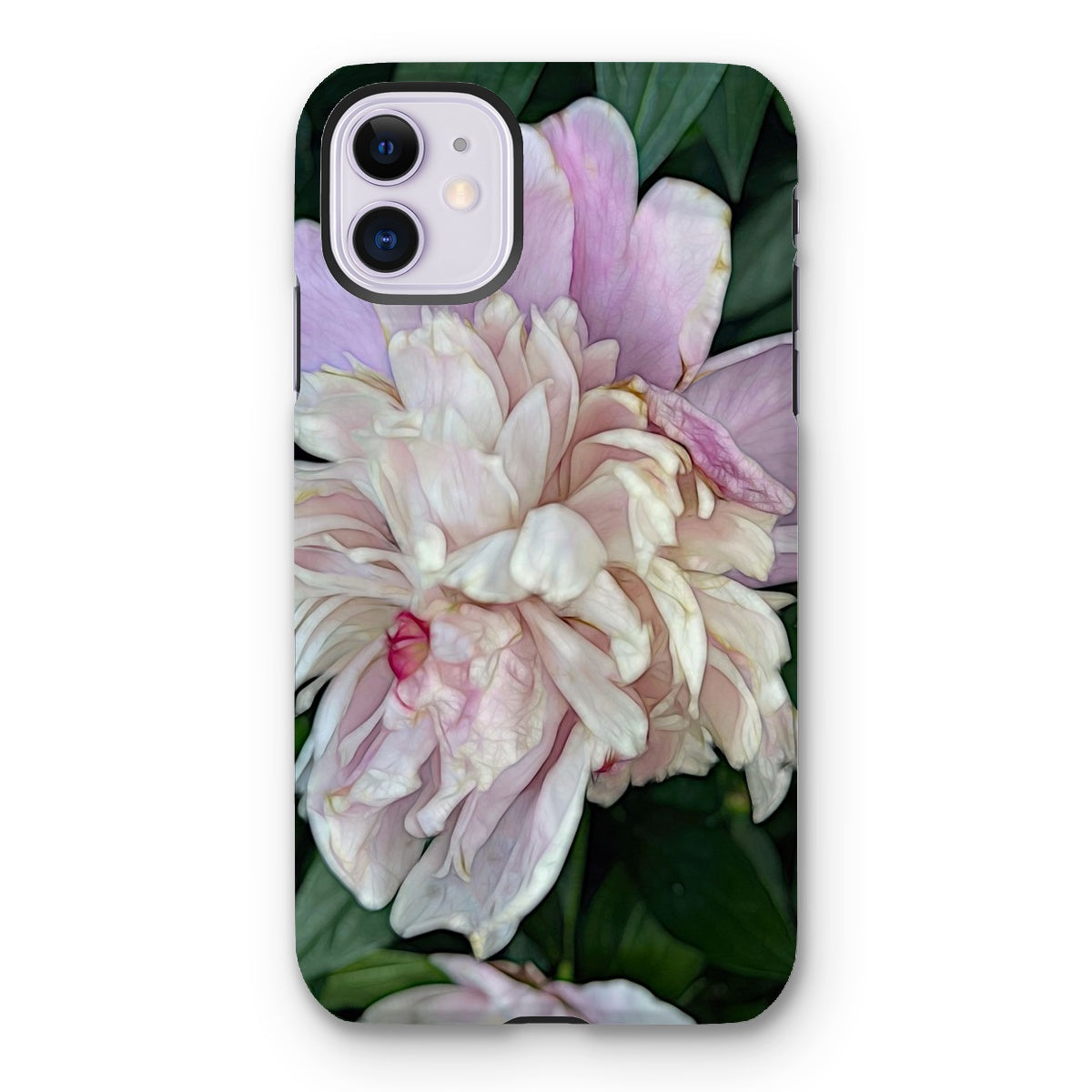 June Peony Tough Phone Case