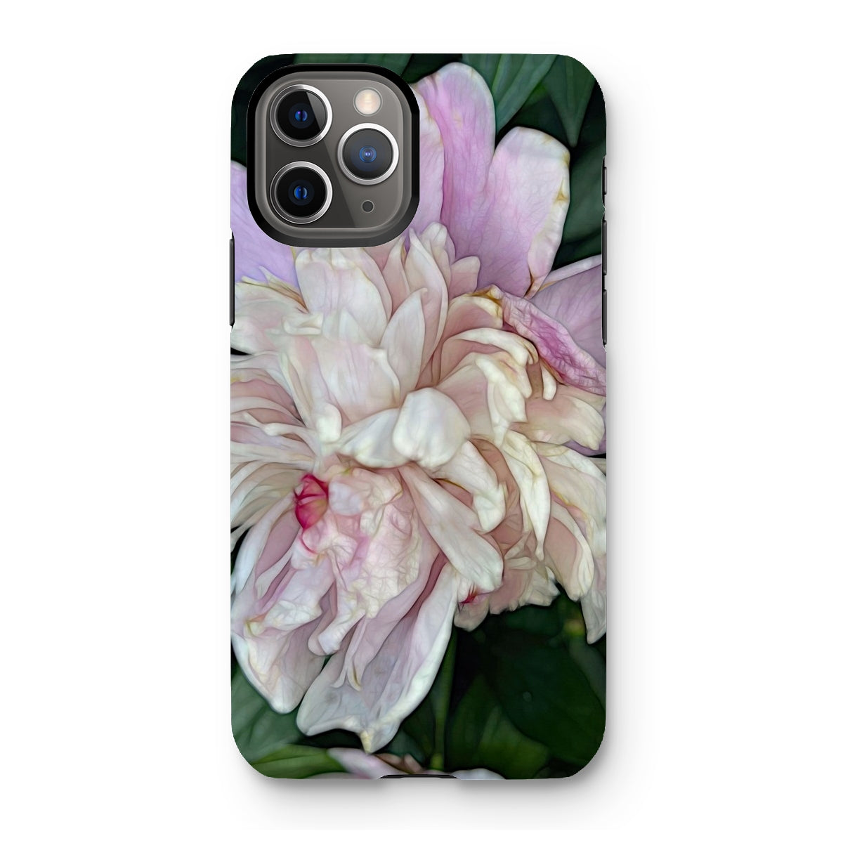 June Peony Tough Phone Case