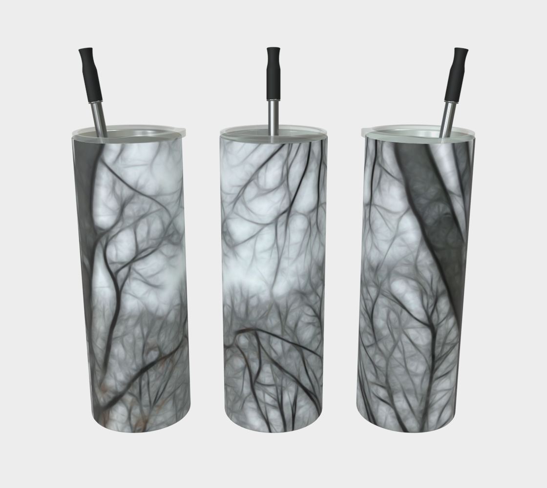 Calm Winter View Stainless Steel Tumbler