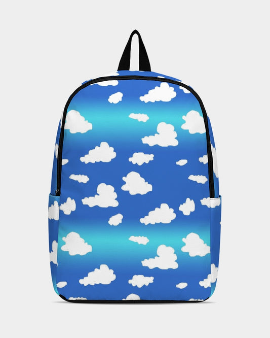 Clouds Pattern Back To Basics School Backpack