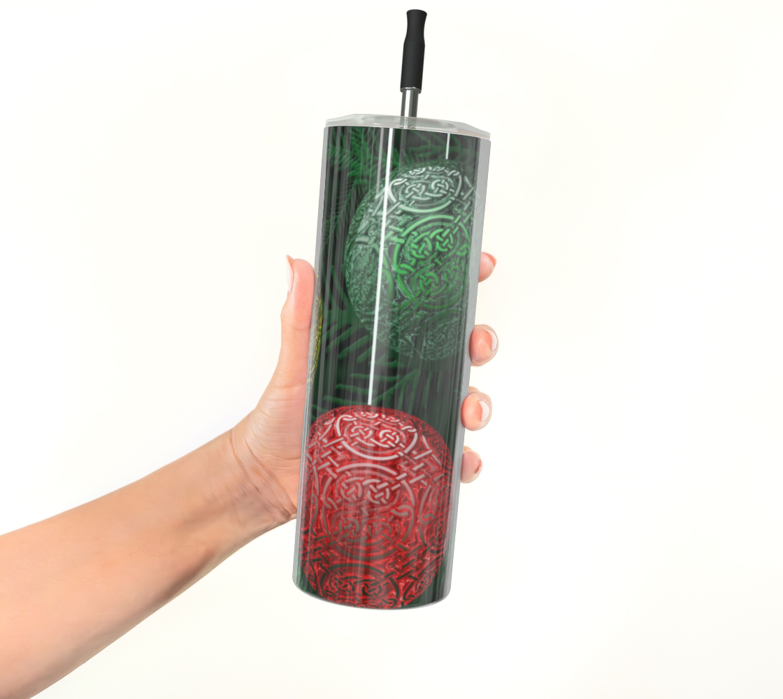 Celtic Ornament Stainless Steel Tumbler