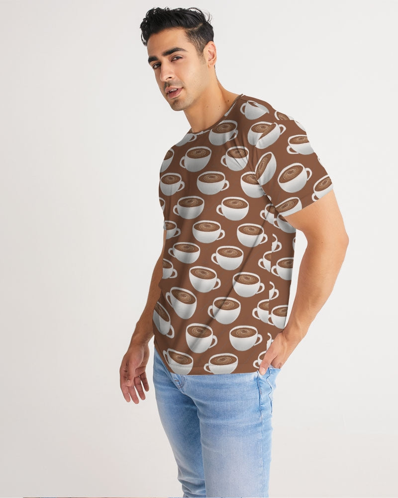 Coffee on Coffee Men's All-Over Print Tee