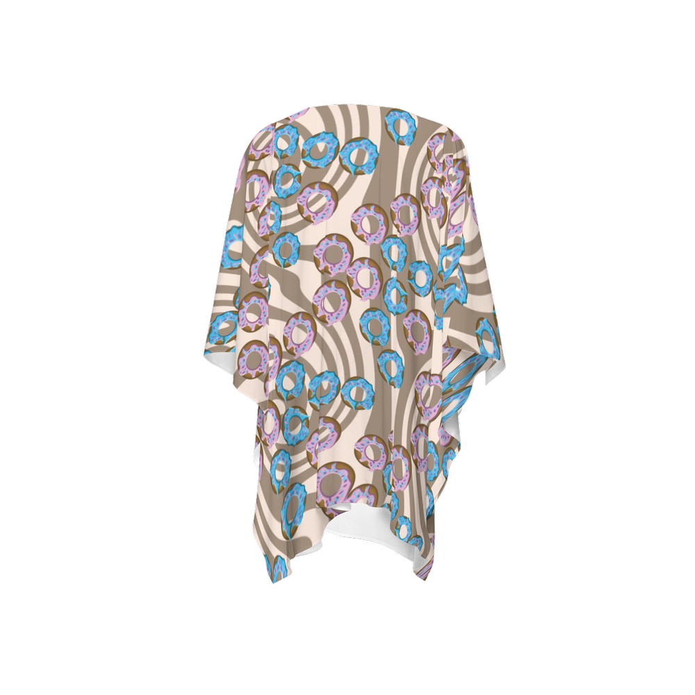 Donuts Coffee Swirl Women's Silky-like Wrap-Ultra-Soft and Smooth