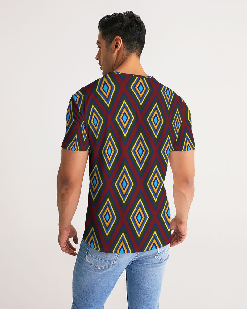 Colorful Diamonds Men's All-Over Print Tee