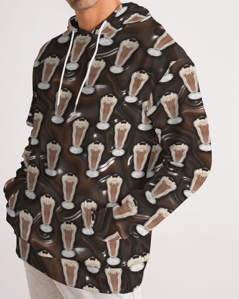 Chocolate Milkshake Men's All-Over Print Hoodie