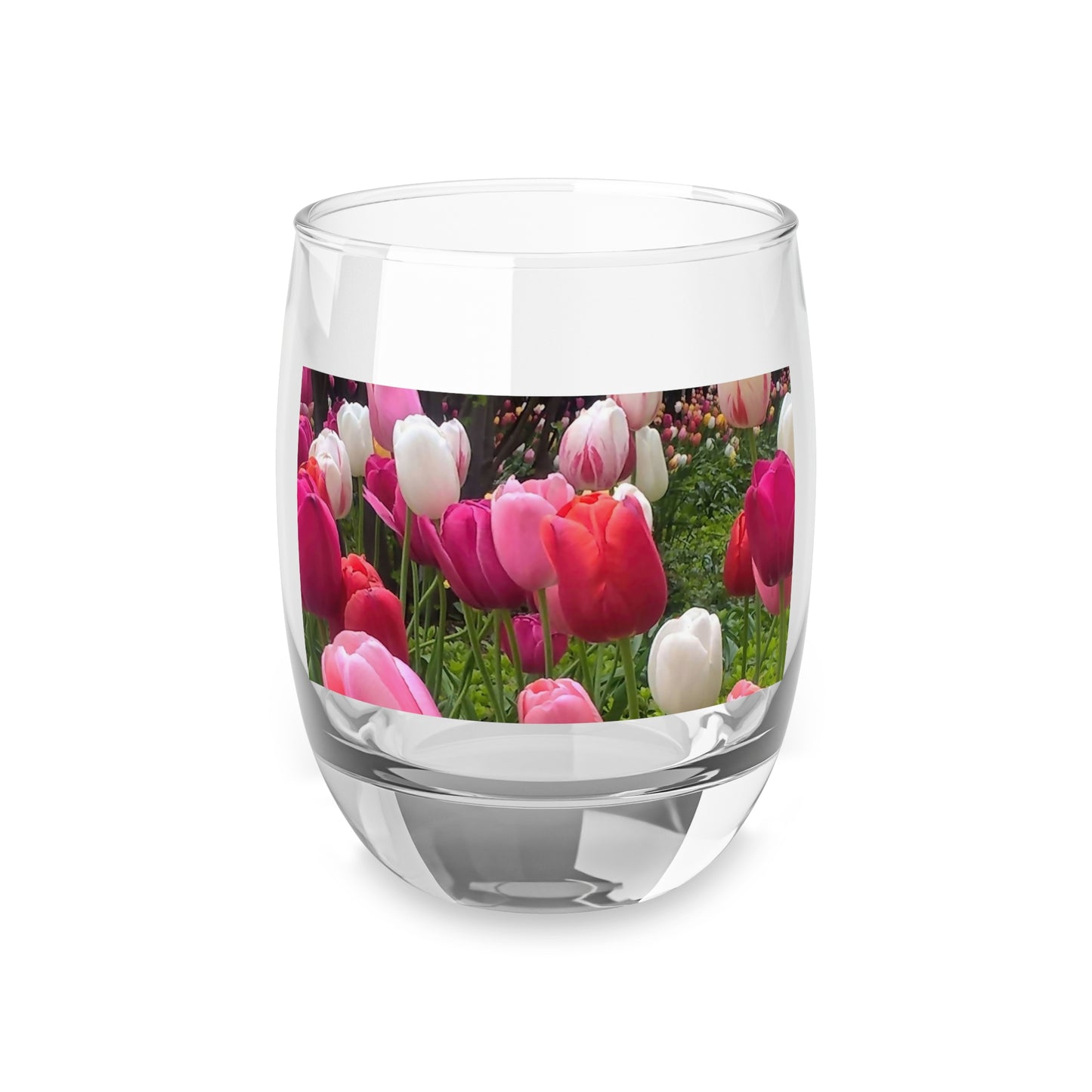 Home Chicago Tulips Whiskey Glass