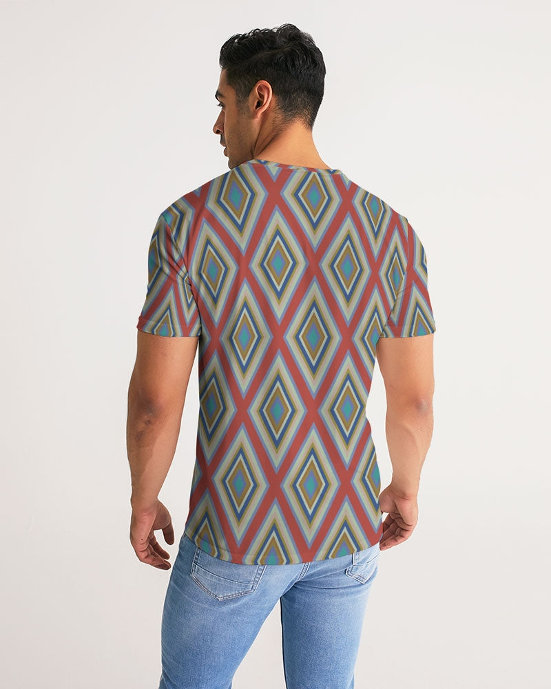 Colorful Diamonds Variation 3 Men's All-Over Print Tee