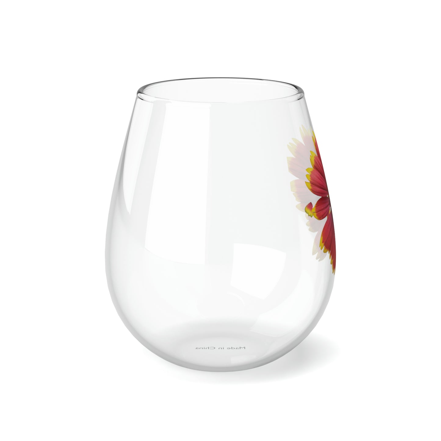 Gaillardia Stemless Wine Glass, 11.75oz