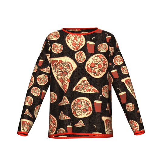 Pizza Pattern Sweater