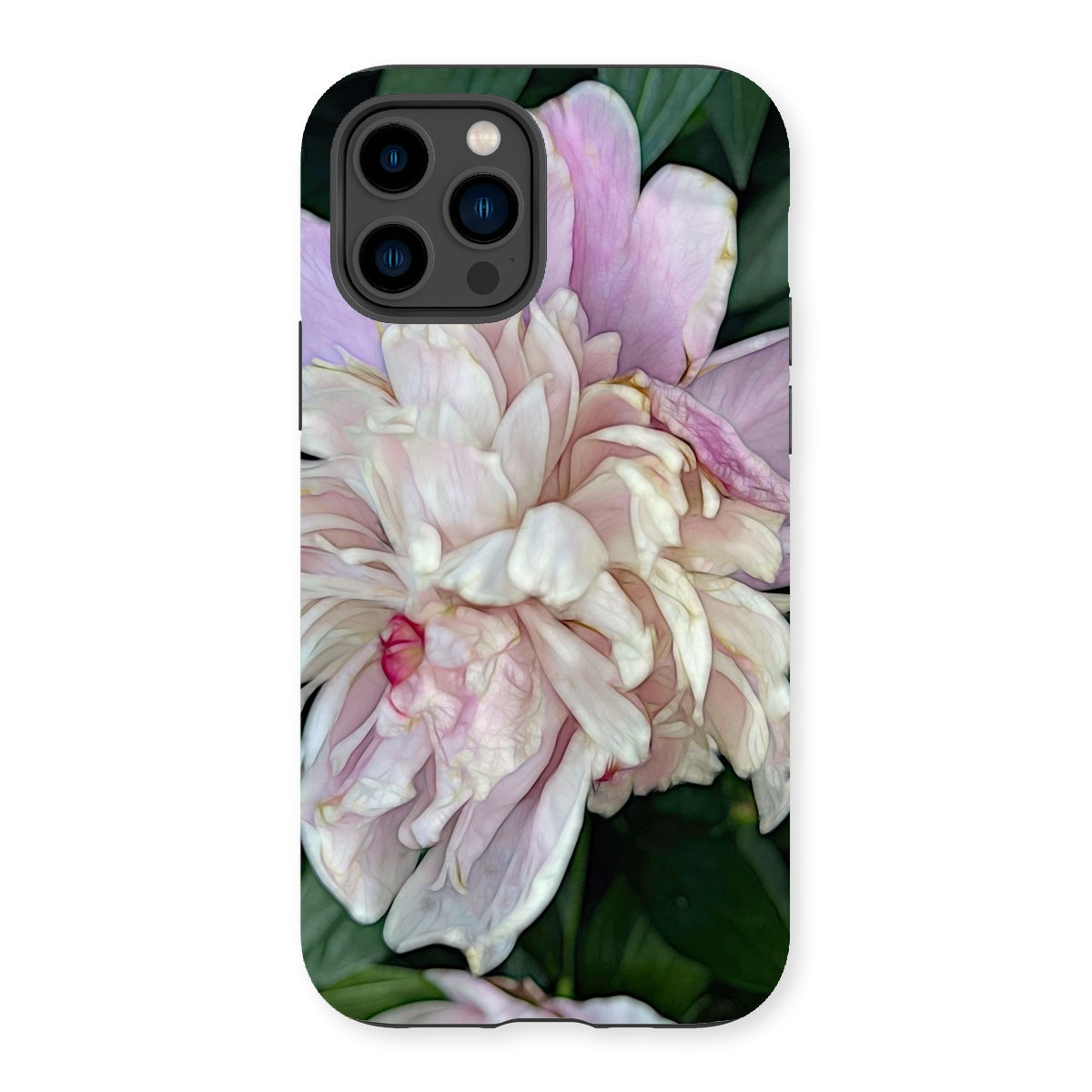 June Peony Tough Phone Case