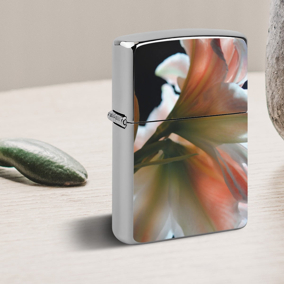 Metal Lighter Case Amaryllis In The Light