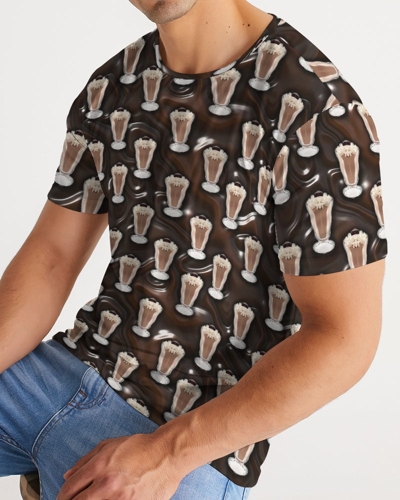 Chocolate Milkshake Men's All-Over Print Tee