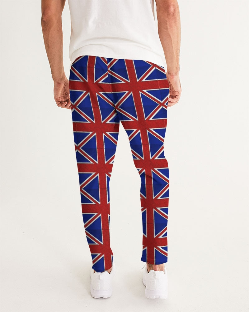 British Flag Pattern Men's All-Over Print Joggers