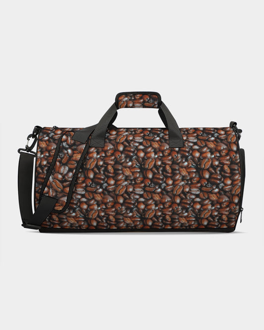 Coffee Bean Pattern Sports Duffle Bag