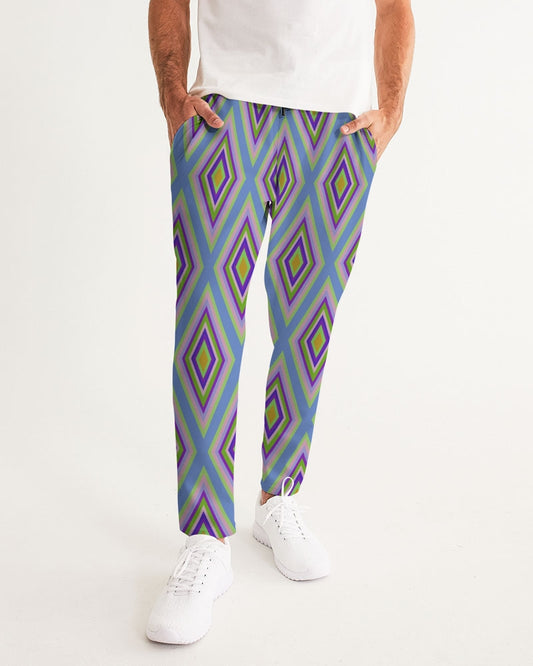 Colorful diamonds Variation 2 Men's All-Over Print Joggers