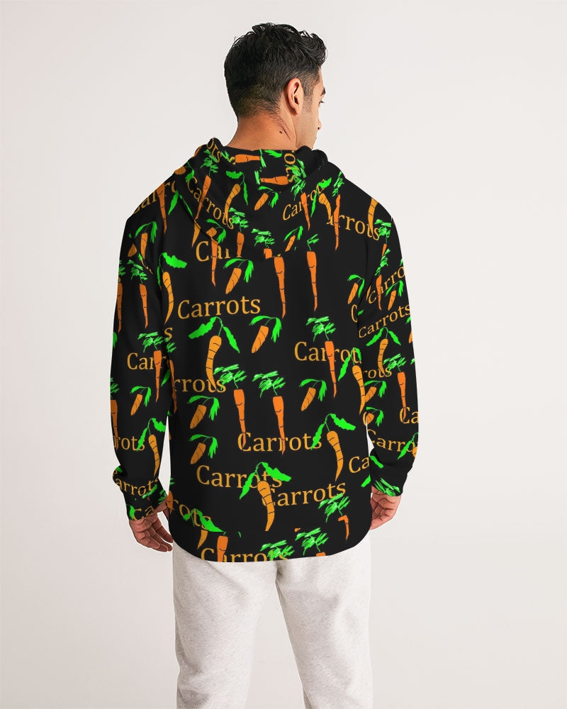 Carrots Pattern Men's All-Over Print Hoodie