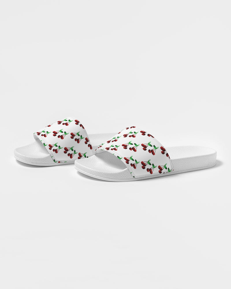 Cherries Pattern Women's Slide Sandal