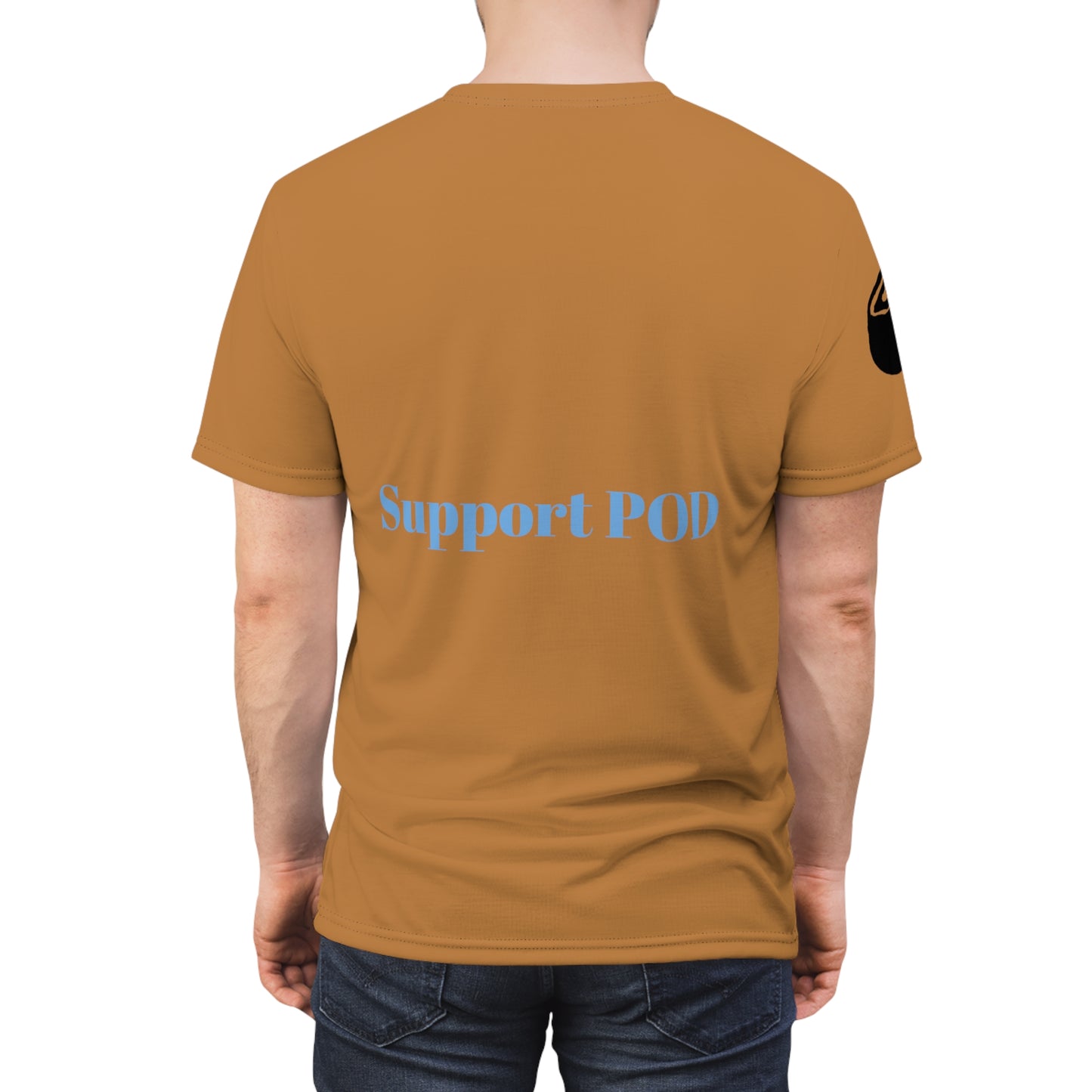 Support POD Unisex Cut & Sew Tee (AOP)