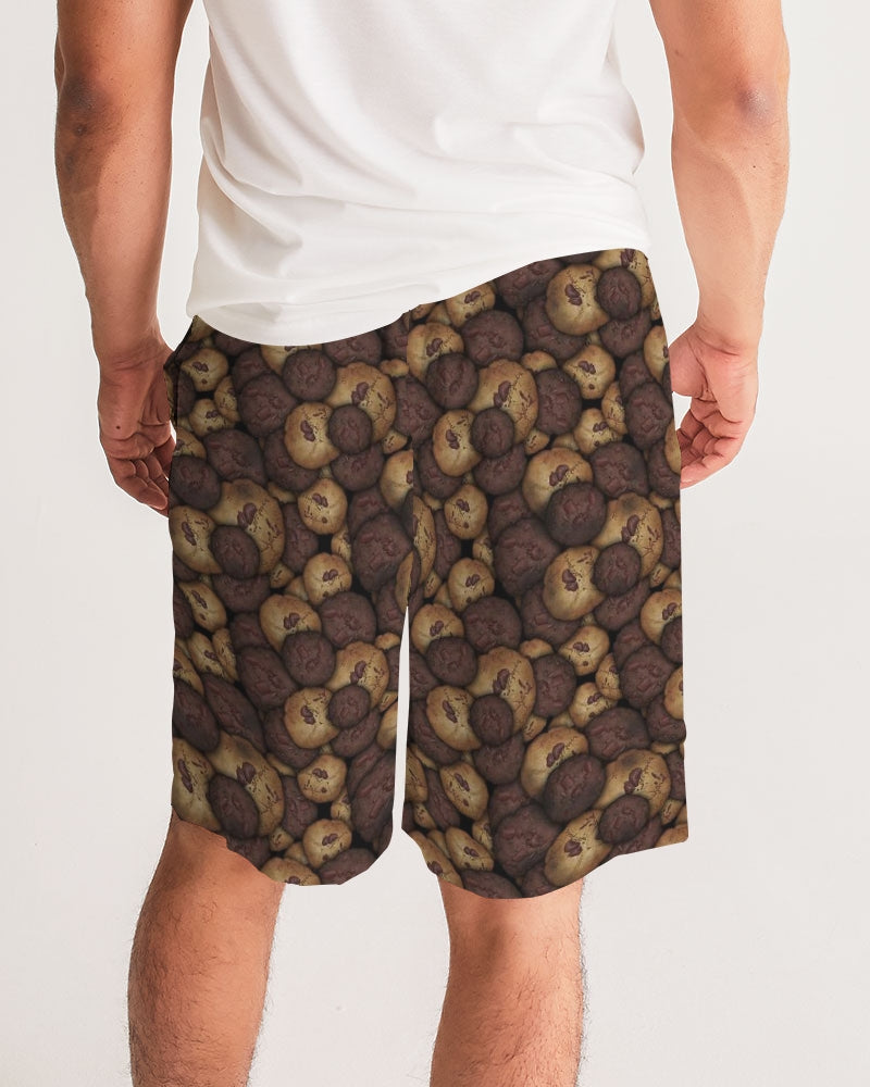 Chocolate Chip Cookies Men's All-Over Print Jogger Shorts