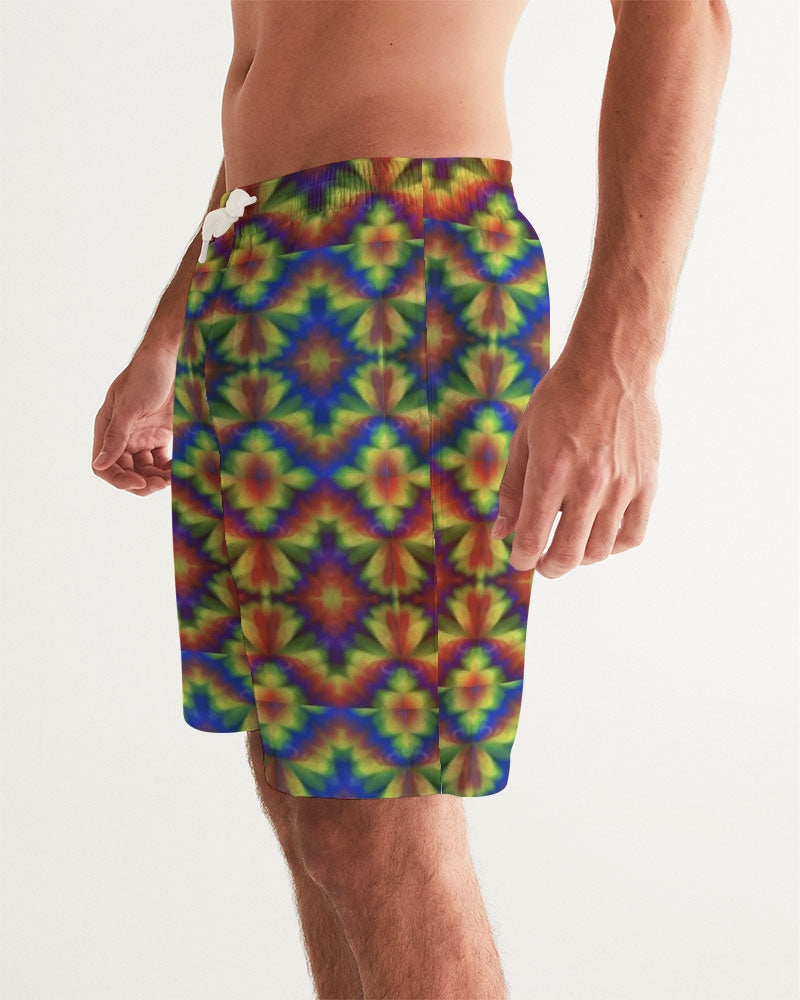 Carnival Kaleidoscope Men's All-Over Print Swim Trunk