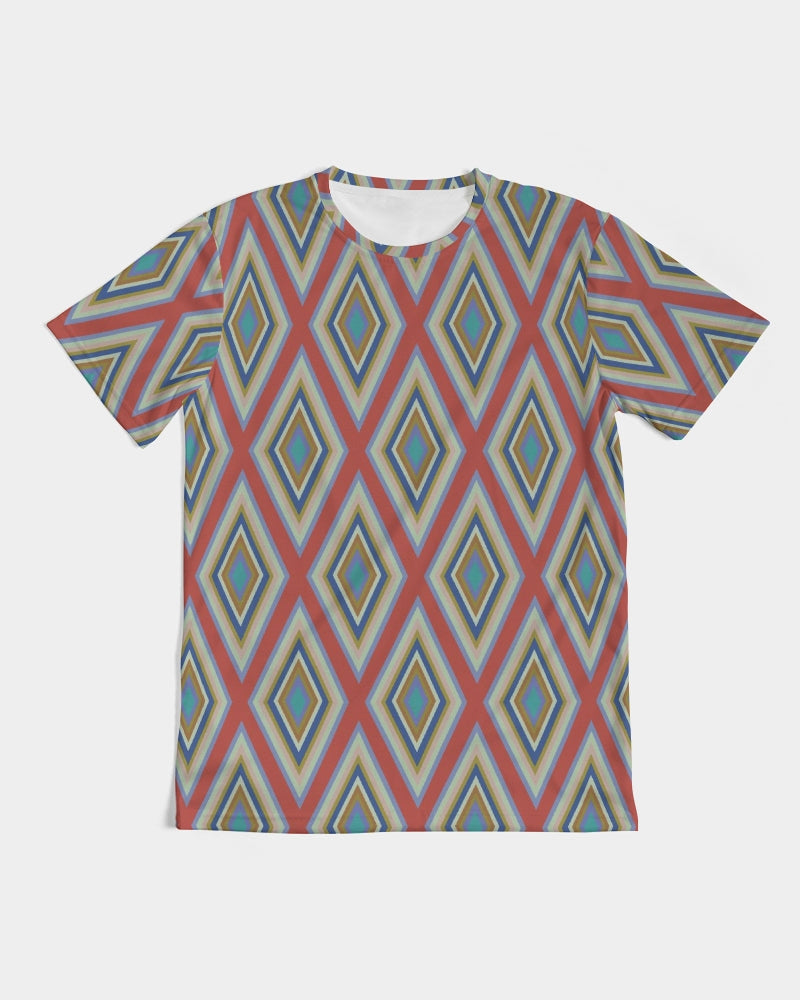 Colorful Diamonds Variation 3 Men's All-Over Print Tee